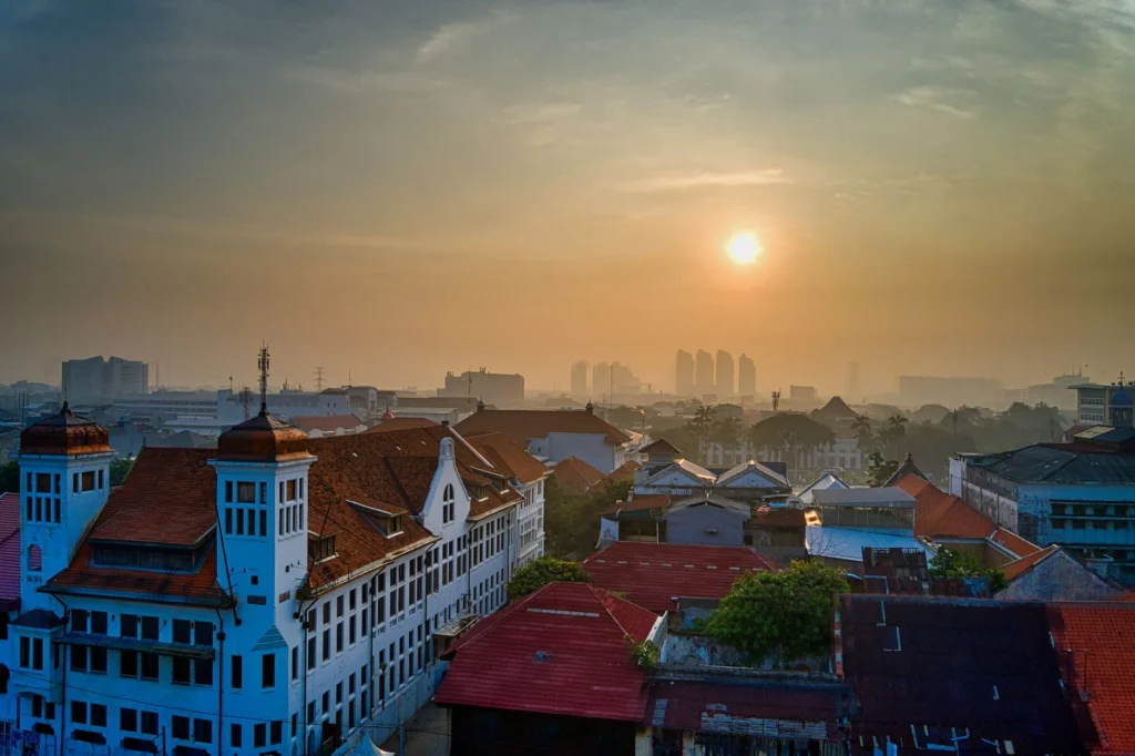 Semarang City Coastal House Humid Weather