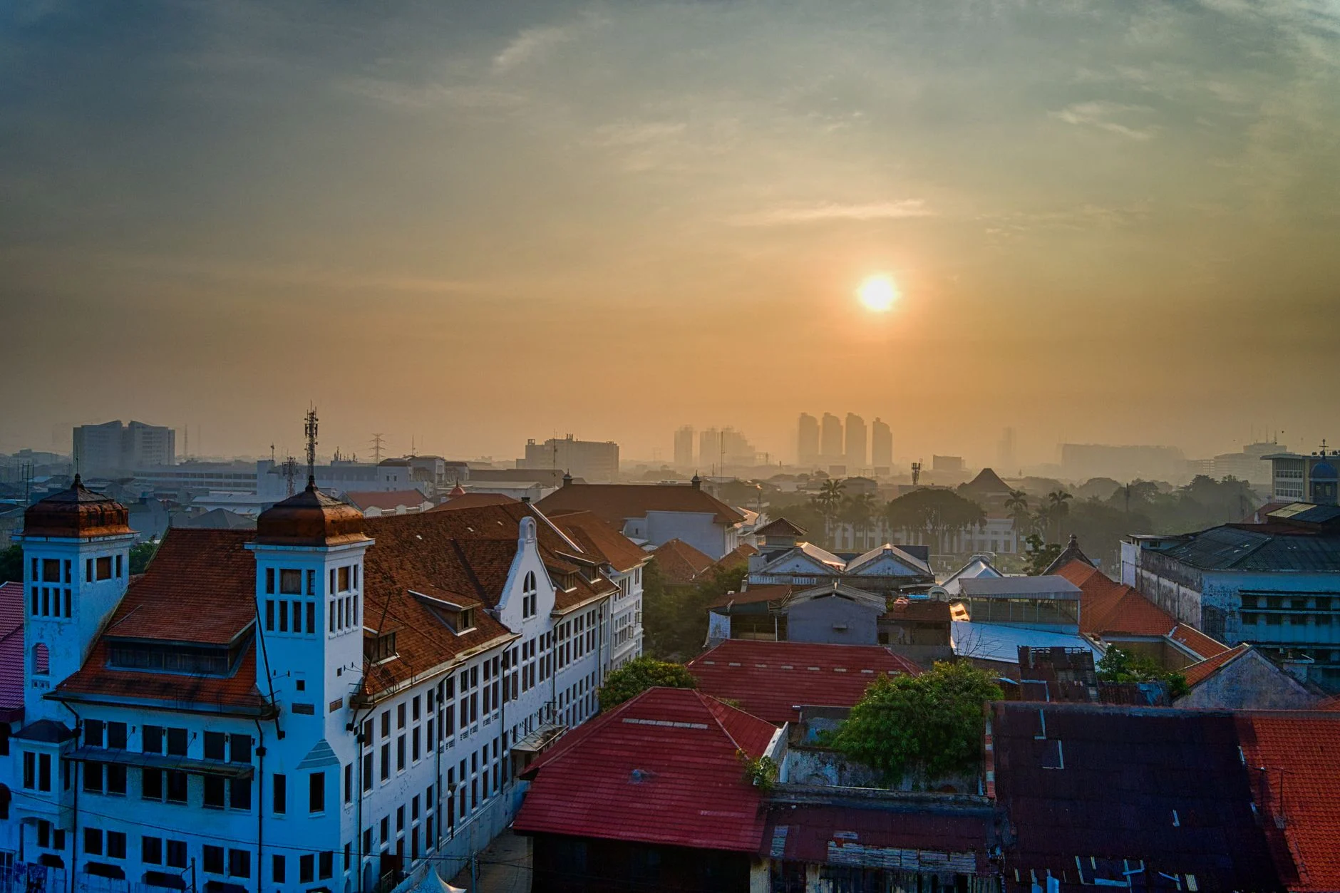 Semarang City Coastal House Humid Weather